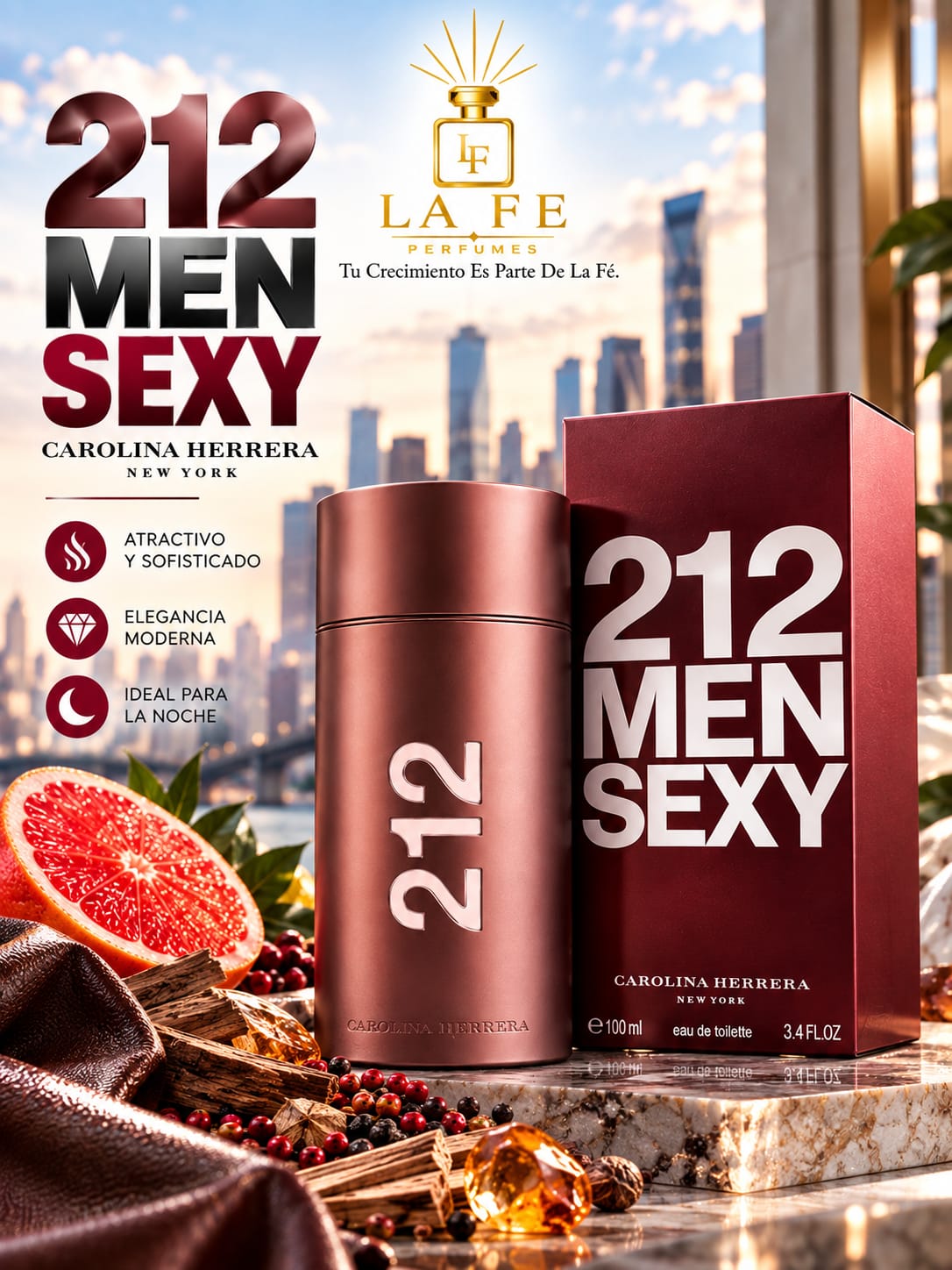 Carolina Herrera 212 Sexy Men 100ml EDT